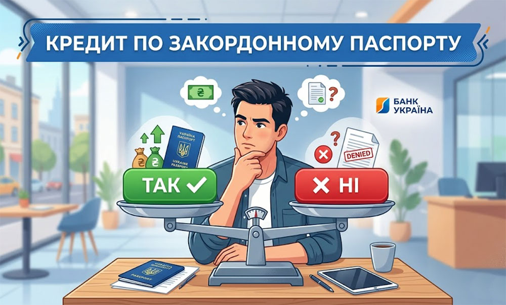 Кредит по закордонному паспорту